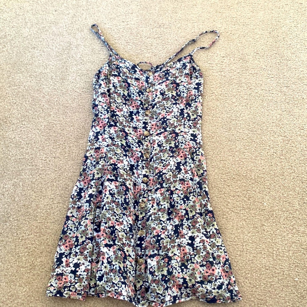 Lace up dress